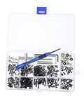 Pro Grade All In One RC Car Repair Tool Set With Assorted Screws Bolts Nuts And Fasteners Kit in a compartmentalized case