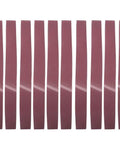Beast Mode Heavy Duty Ten Pack Abrasive Sanding Belts For Circular Grinding And Quick Smoothing Aluminum Oxide 1220X50Mm Grit 120 in a row.