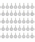 50 Pack Round Metal Key Tags 1 To 50 Stainless Steel ID Tags With Hole For Key Boxes Cabinets And Organization Includes Key Ring Chain And Split Ring For No Fuss Neat Labeling And Quick Item Access