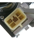 Close-up of Direct Mount Front Windshield Wiper Motor Plug N Play Swap For Chevy Blazer GMC Jimmy S10 1998 To 2004 connector with 5 pins.