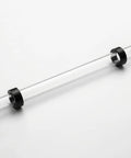 8 Inch Steam Boiler Sight Glass Tube With Clear Water Level Gauge Five Eighths Inch Outer Diameter And Three Eighths Inch Inner Diameter Includes Two High Temp Rubber Washers