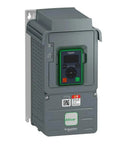 Rock Solid 11KW And 15KW VFD Drive Inverter With AC Variable Frequency Control for motor speed adjustment, compact grey design.