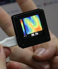 USB Powered AMG8833 Infrared Thermal Imager 8x8 Sensor Array With Housing For Easy Electronics Inspections in hand