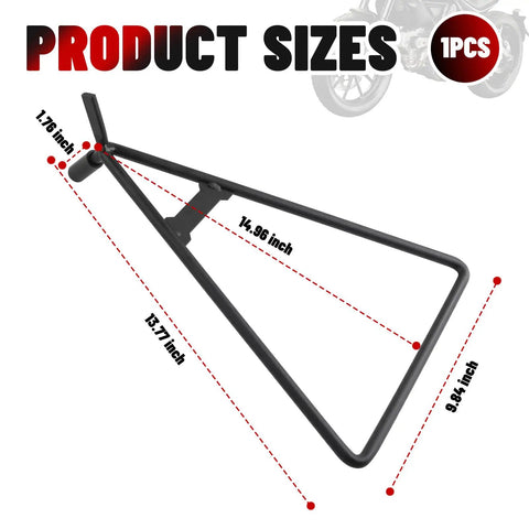 Heavy Duty Rear Motorcycle Kickstand Stable Parking Stand For Dirt Bikes And Motorcycles Universal Fit Mounts On Rear Axle