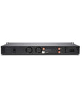 Heavy Duty Network Security Firewall Appliance With 16 Port Gigabit Ethernet And 10G Uplink in sleek black, showing rear view with expansion module.