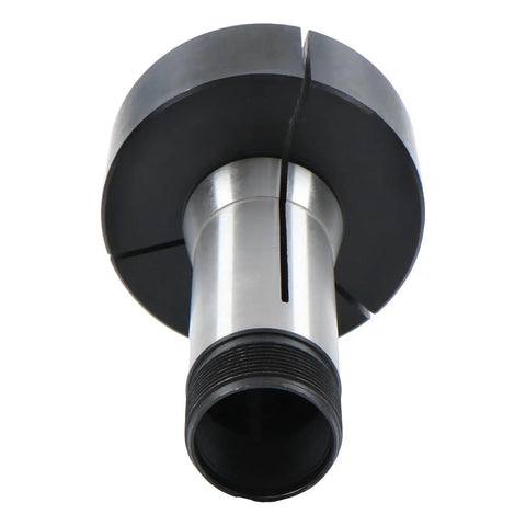 3 Inch 5C Steel Step Collet Fixture Mount Lathe Face Plate Built Tough For 5C Collet Systems And Standard Lathes With High Hardness Precision Machining For Heavy Duty Shop Use, front view