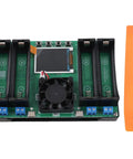 Straight Up Battery Diagnostics With This 4 Channel Capacity Tester Module featuring integrated ports and digital display.