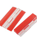 Heavy Duty Clear Plastic Hinges 65X40Mm 4 Pack Impact Resistant Acrylic Pivot Hardware For Diy Creations showing two styles.