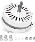 Attic Ventilation Fan Motor With Mounting Kit Direct Replacement For Lomanco 2000 And 1800 Series Power Vents 120V 1 Tenth HP 1100 RPM