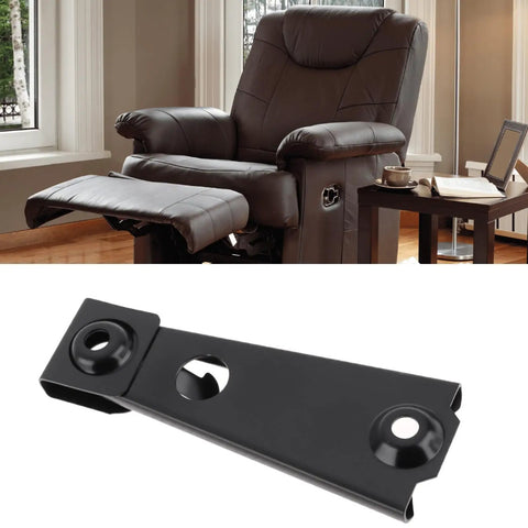 Four Pack Recliner Back Clip Brackets KD Clip For Outdoor And Indoor Lounge Chairs Black 12.7x4.5x3.2 Cm Built To Last