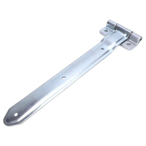 16 Inch Offset Bent Metal Trailer Door Hinge Strap For Side Enclosed Cargo Utility RV Door With Wear Prevention And Seamless Alignment