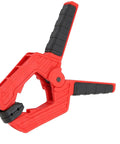 Beefy Heavy Duty Woodworking Spring Clamp With Anti Slip Handle And 4 Inch Opening Two Color Durable ABS Plastic 65 Mn Spring For Strong Clamping