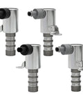 4 Piece VVT Solenoid OCV Kit For Ford 3.3L 3.5L 3.7L V6 Engines, showing intake and exhaust solenoids, plug and play fit