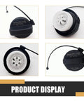 Leakproof Tight Fit Gas Cap Easy Install Replacement For Nissan Infiniti ABS Black Fuel Cap Direct OEM 17251-1VZ0D 17251-3JA0A display