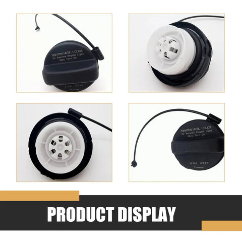 Leakproof Tight Fit Gas Cap Easy Install Replacement For Nissan Infiniti ABS Black Fuel Cap Direct OEM 17251-1VZ0D 17251-3JA0A display