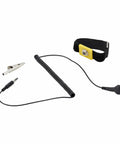 ESD Wrist Strap With Grounding Cable And Detachable 5ft Cord For Safe Static Discharge Reducing Shock Risk With 1M Ohm Resistor