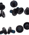Solid Bet M2x2.5mm Phillips Flat Head Screws for M.2 SSD Cooling Heatsink, pack of ten with black finish.