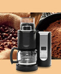 All-In-One Pump Coffee Machine With Built-In Grinder, Fully Automatic Brewing, 900W Power, Dual-Use Design, 600ml Water Tank, Anti-Drip