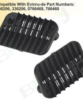 Two Pack Durable Gearcase Water Inlet Screen Replacement For Evinrude Johnson Outboard Motors 336206 0336206 0766468