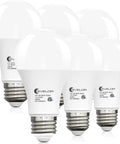 6-Pack A19 LED Light Bulbs That Do 100W Equivalent Daylight 5000K Brightness, Super Efficient 13W, 1500 Lumens, E26 Base, Non-Dimmable
