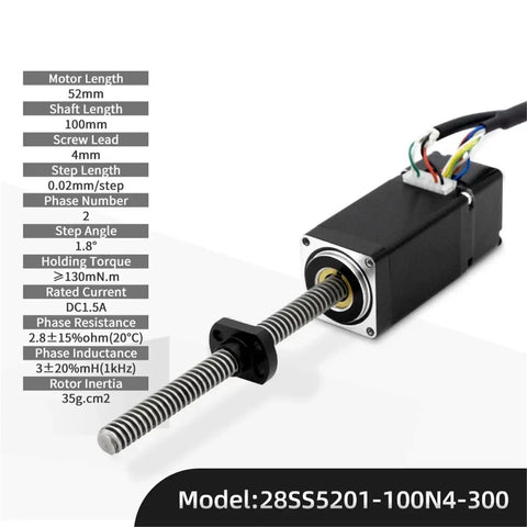 Slick Closed Loop CNC Stepper Motor Featuring Linear Lead Screw Delivering Killer Torque And Smooth Operation For Your Next Badass DIY Rig Build