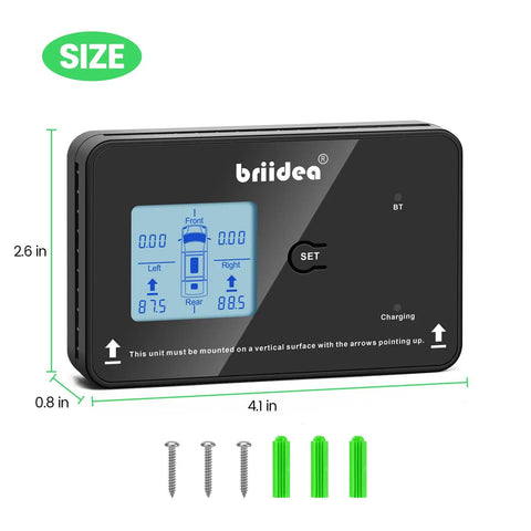 Smart Wireless RV Leveling System With Bluetooth App Controls And LCD Display No Sweat Diy Mount For Campers Trailers And Fifth Wheels Rock Solid Dual Power