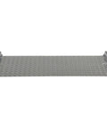 Heavy Hitting Aluminum Mini Dock Plate 18 By 36 Inch With Grippy Non Skid Tread 700 Pound Capacity Portable Truck Bridge Ramp.