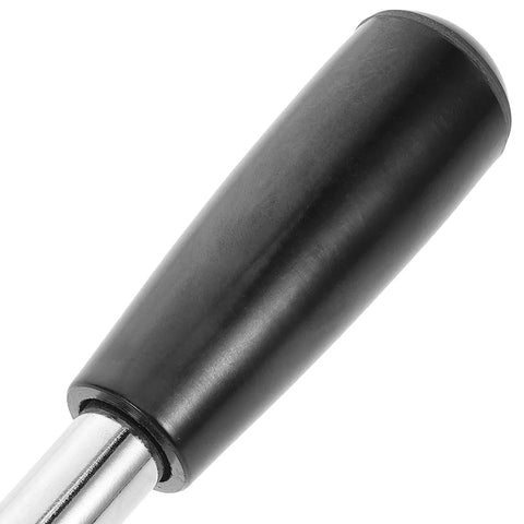 Pro Grade Stainless Steel Cup Sealer Lever Handle Accessory For Bubble Tea Machines And Milk Tea Shops Durable Heavy Duty Plastic Spare Part To Boost Beverage Production In Coffee Stores And Cafes, black handle with metal shaft