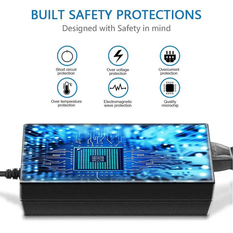 24V DC Power Supply Adapter 120W 5A 100-240V AC to DC Converter for LED Strip Lights 5050 and 3528 with safety protection features