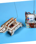 Hands On Telegraph Model Kit For Kids And Students, Fun Wood Craft DIY Science Experiment, Educational STEM Project in assembly