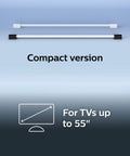 White And Color Ambiance Smart LED Tube For Immersive Gaming And TV Experiences 1 Pack Sync With TV Music And Gaming, compact version for TVs up to 55 inches