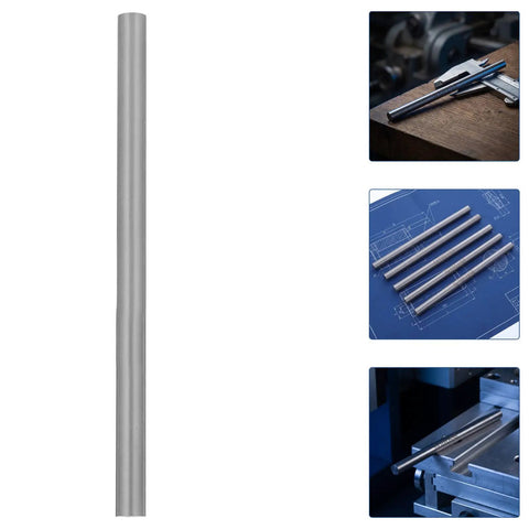 Real Deal Heavy Duty 5 Pack 5Mm X 100Mm Stainless Steel Precision Shaft Rod for RC Car Axle Replacement shown vertically.