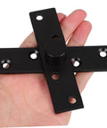 360 Degree Invisible Rotatable Hidden Pivot Hinge For Secret Doors And Bookcases, Heavy Duty Concealed Hinge In Stainless Steel
