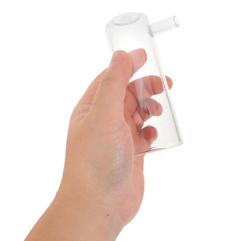 Portable Goat Milking Cup Replacement Part With Plastic Milking Liner Lightweight Hygienic For Dairy Operations And Field Use Ideal For Mobile Milking Across Farms And Barns, clear plastic liner in hand