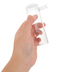 Goat Milking Cup Spare Part For Sheep And Goats White Plastic Milking Cup For Mobile Use On Busy Farms Easy Cleaning Efficient Suction And Milk Flow Dairy Farm Milking Equipment Replacement Part, clear plastic hand-held cup