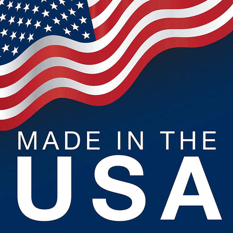 12 Inch Hexagon Stepping Stone Mold For DIY Concrete Garden Pathway Easy Reusable Stone Mold For Walkways Decorative Garden Statue And Path Mold Made In USA with USA flag background.
