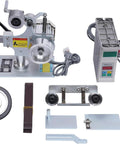 Heavy Duty 1x30 Belt Sander And Disc Grinder With Brushless Motor For Desktop Woodworking, components and tools for assembly.