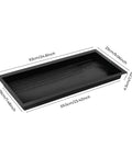 Two Pack Wood Grain Pavement Molds For Garden Paths And Walkways Paving Cement And Concrete DIY Molds, Durable ABS Mold