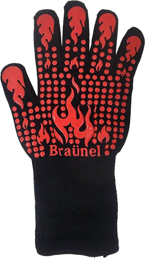 Heat Resistant BBQ Gloves Silicone Non Slip Oven Gloves For Grilling Cooking Barbecue Baking And Kitchen Tasks Up To 1472 Fahrenheit Dishwasher Safe For Easy Cleaning And Durable Long Lasting Grip