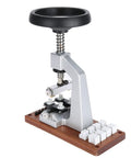 Metal Base Watch Case Back Opener Tool Adjustable Bench Fixture for Removing Oyster Screw Down and Snap Off Lids