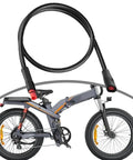 Heavy Duty 2 Pin E Bike Extension Cable That Is Totally Waterproof With IP65 Rating To Handle Rain Storms Plus Flexible ABS Build For Super Easy Install And Smooth Signal Power Transmission On Your Ride, 660mm black
