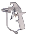 High Pressure 5000 PSI Airless Paint Spray Gun With Base And 517 Tip Silver Pro Sprayer for DIY Projects and Professional Jobs