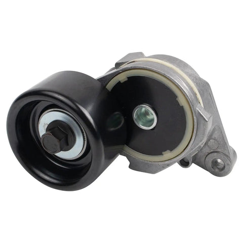 Heavy Duty Serpentine Drive Belt Tensioner With One Accessory Drive Belt Assembly Fits Your Ride Needs Silent Engines This Stops Squealing Noise Save Dough By Preventing Failures Skip Shop Calls To Buy Quality Set Now To Go Far. black metal tensioner pulley assembly