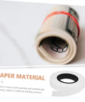 Heavy Duty Cash Strapping Tape Roll For Banknote Bundling And Shipping shown with rolled banknotes and white tape