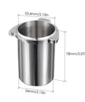 53.4mm Espresso Dosing Cup In 304 Stainless Steel With Grinder Trigger Button Fits 54mm Breville Portafilters