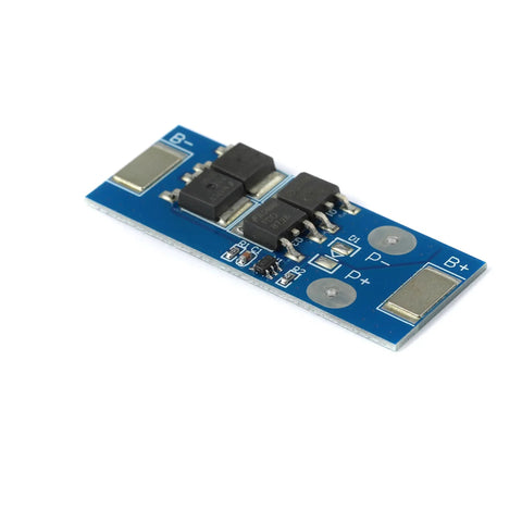 Five Pack 1S Lithium Iron Phosphate Bms Pro Board For 18650 Cells With 16 Amp Draw Support And Hella Reliable Overcharge Protection Circuitry Built Different, close-up of BMS board with electronic components.