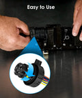 Hands using Chevy GMC External Harness Repair Kit For 6L80E 6L90E Transmissions And 6R60 6R80 6R75 With TCM T43 Wiring Connector