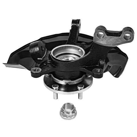 FWD Front Steering Knuckles And Wheel Hub Bearings Replacement Kit For 2004 2005 2006 2007 Toyota Highlander 2pc Set No Fuss Install