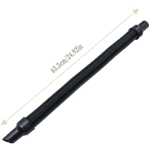 Heavy Duty Vacuum Hose Assembly Compatible With Wet And Dry Shop Vacs Snag Free Flex Core, 63.3cm length for easy maneuverability.