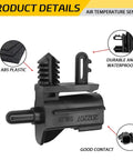Ambient Car Air Temperature Sensor Replacement That Works With Ford Edge Explorer Lincoln ABS material, durable design
